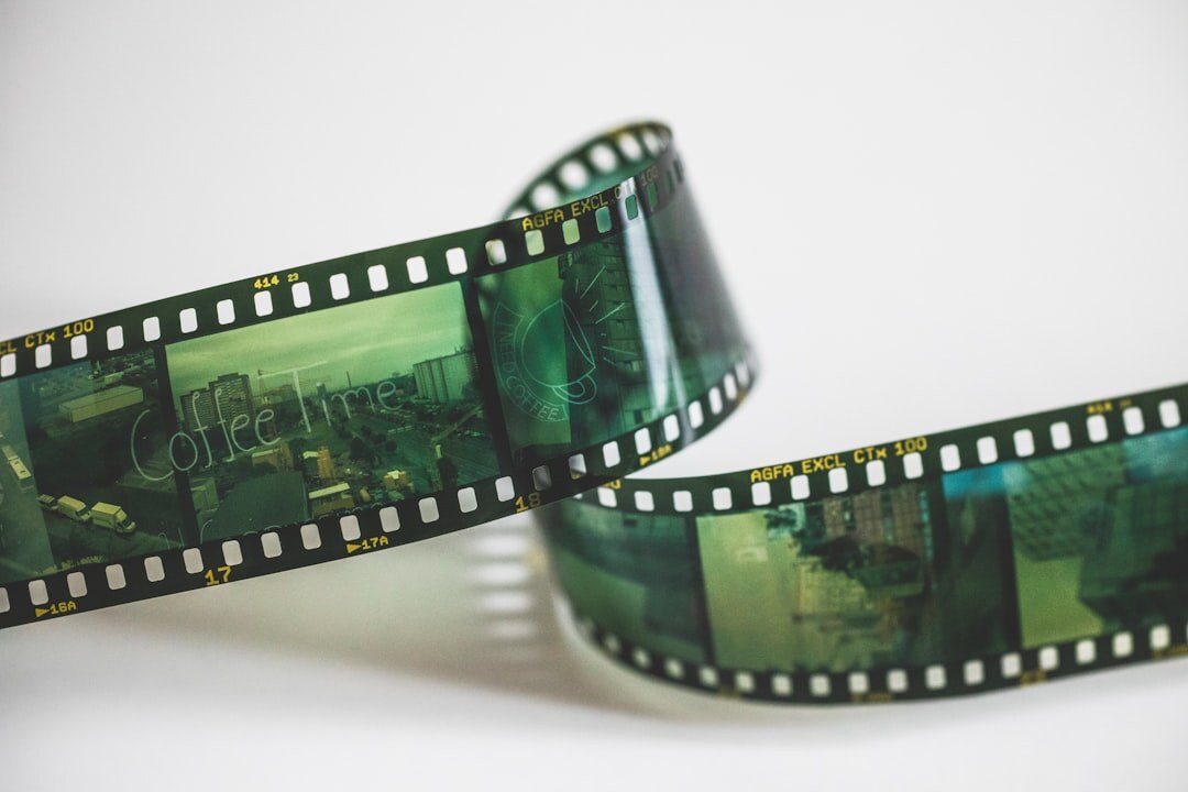 cinematic film reel editing