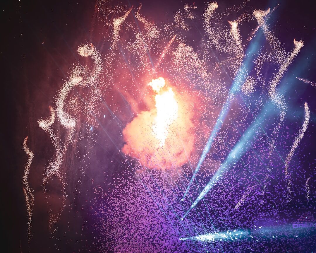cinematic explosion scene