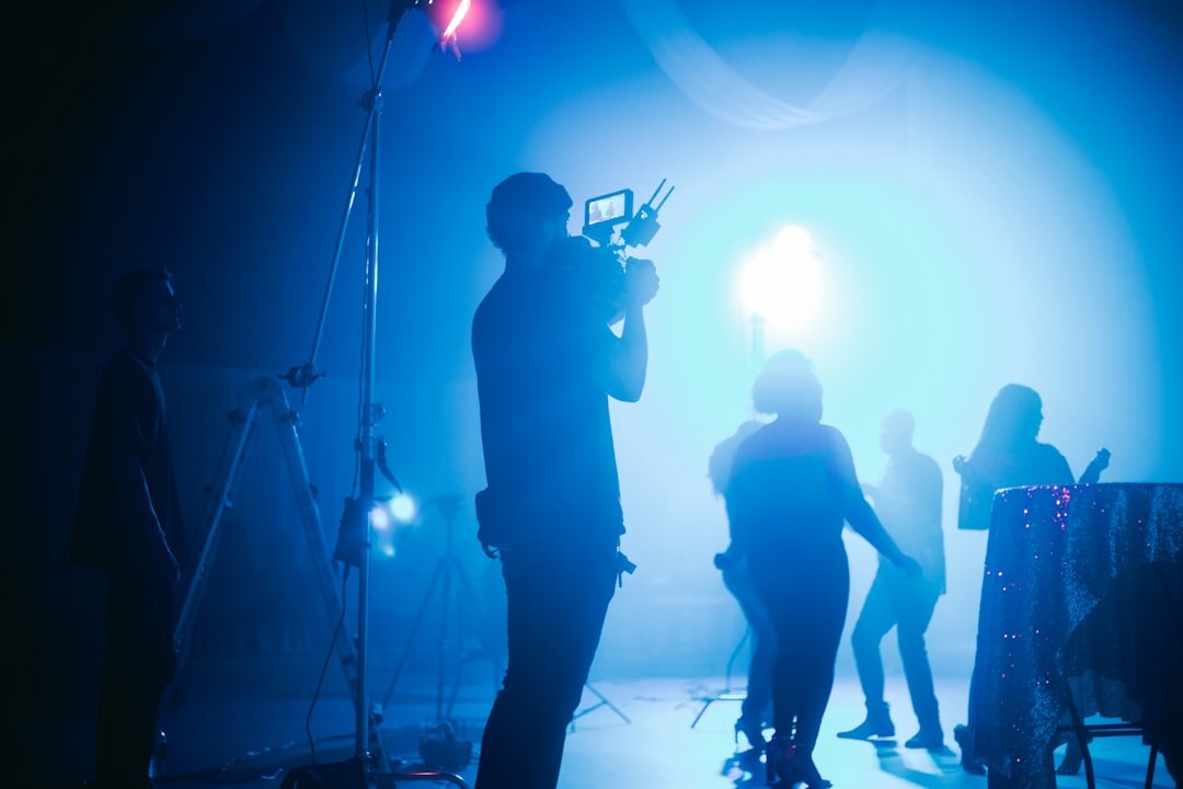 indie filmmaker with camera